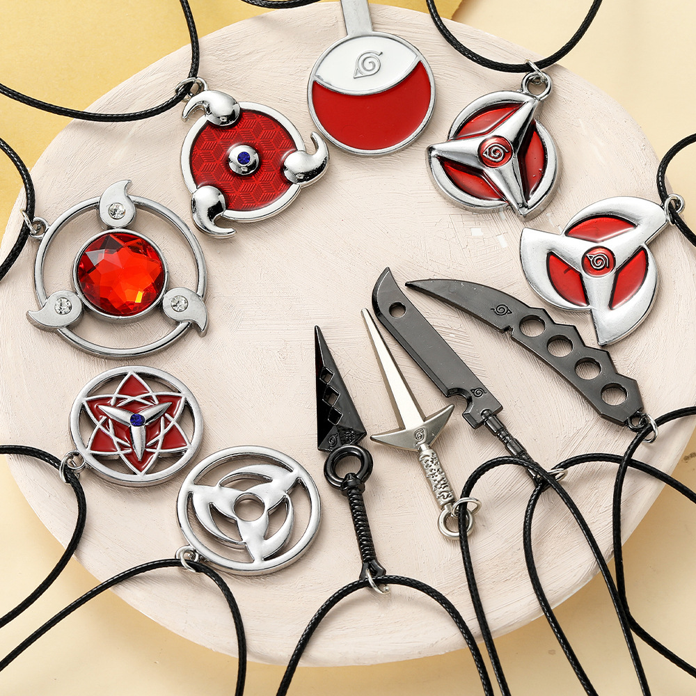 Anime Pendant Necklace - 나루토 우즈마키 펜던트 목걸이 메탈 애니메이션