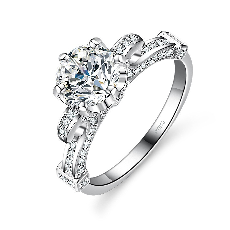 루미라 클래식 6프롱 1캐럿 모이사나이트 플라워 링 여 - Moissanite Engagement Ring 1 Carat 리뷰 및 가격