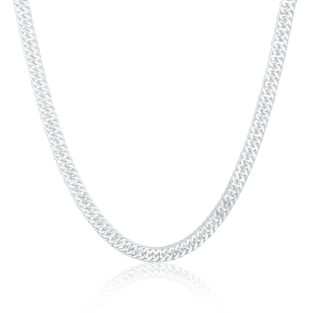 여자를위한 새로운 925 스털링 실버 20/22/24  - Cuban Link Chain 12Mm 리뷰 및 가격
