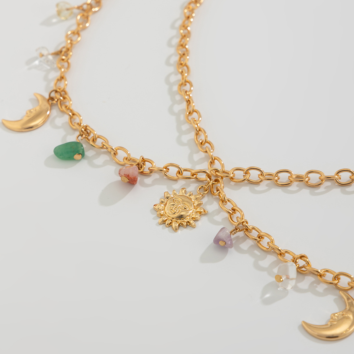Boho 스타 문 태양 펜던트 허리 체인 2025 여성 - Body Jewelry 리뷰 및 가격