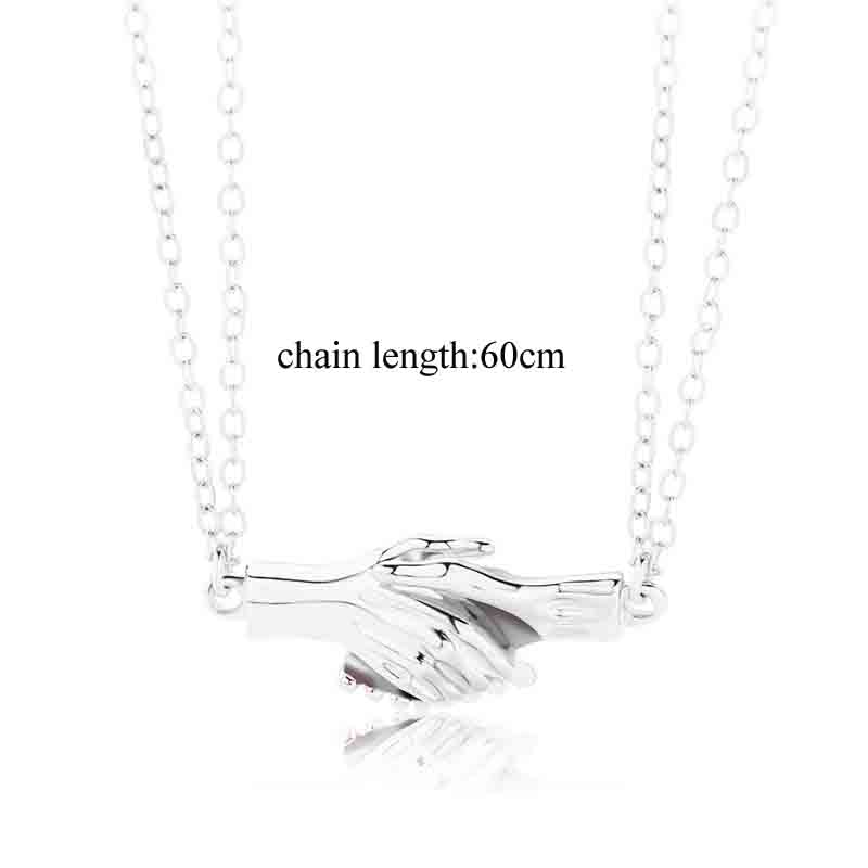 2개 세트 커플 매칭 목걸이 은빛 자석 손잡이 펜던트  - Magnetic Couple Matching Necklaces 리뷰 및 가격