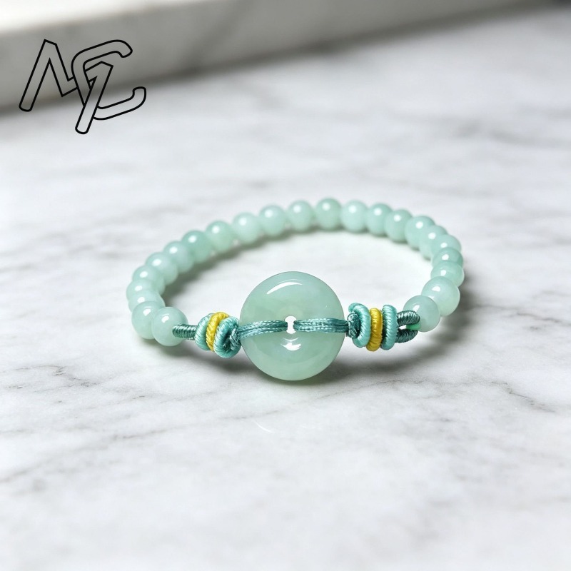 천연 에메랄드 블루 워터 피스 버클 비즈 팔찌 미얀마산 - Necklaces 리뷰 및 가격