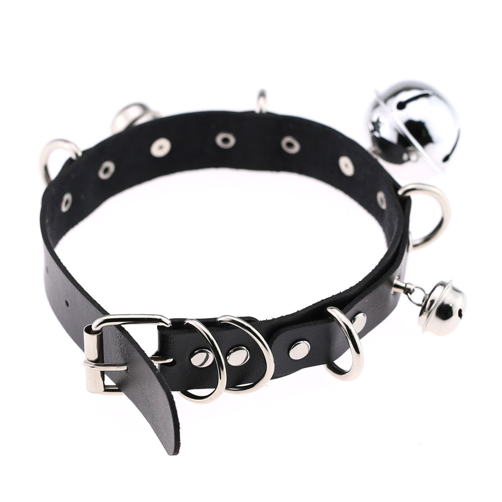 트렌디 펑크 스파이크 리벳 가죽 여성 초커 벨 펜타그램 - Goth Punk Spike Choker 리뷰 및 가격
