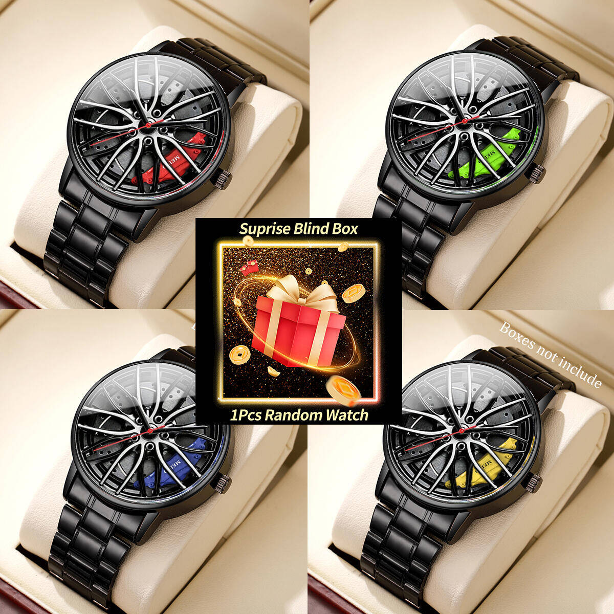 1PC 서프라이즈 미스터리 시계 블라인드 박스-패션 남 - Watch Accessories 리뷰 및 가격
