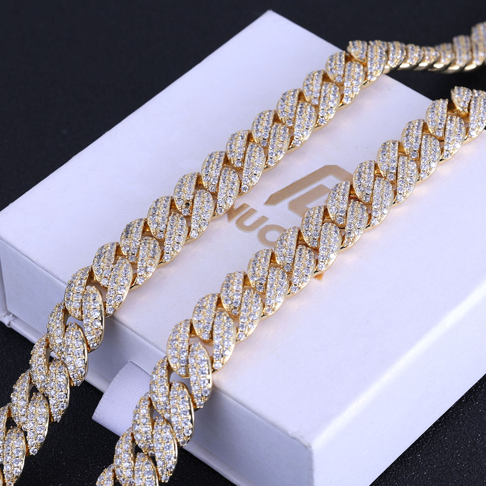 ESKEEM 뉴 스타일 13MM 큐빅 지르코니아 아이스 - Cuban Link Chain 12Mm 리뷰 및 가격