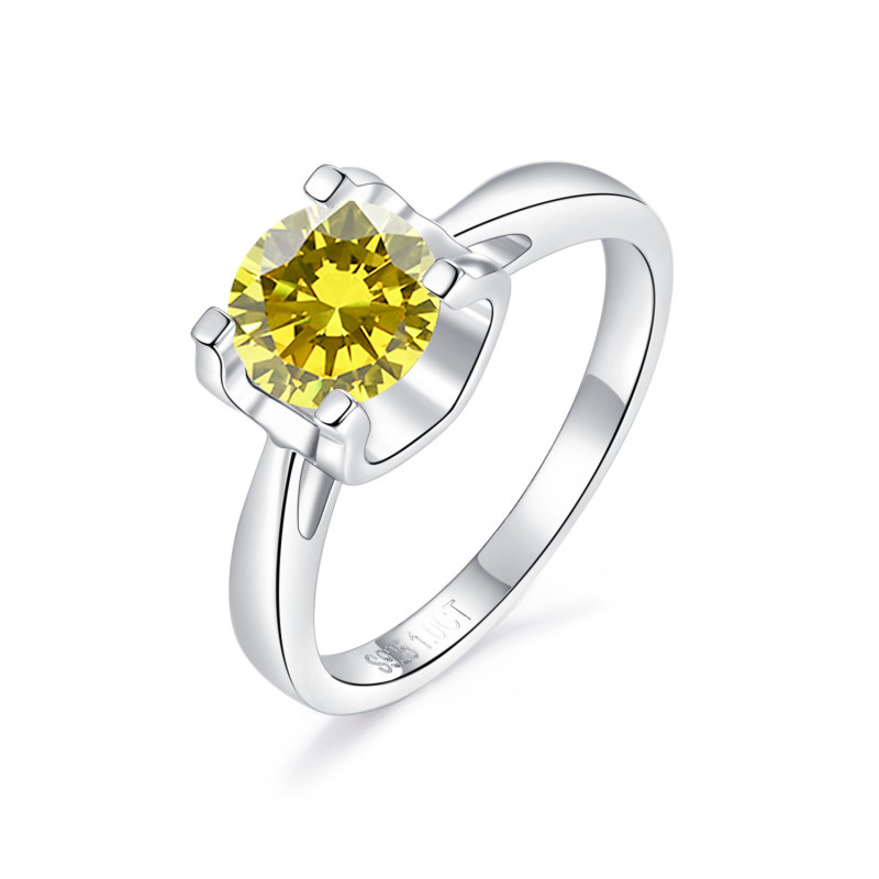 송윤 모이사나이트 다이아몬드 주얼리 클래식 불 헤드 1 - Moissanite Engagement Ring 1 Carat 리뷰 및 가격